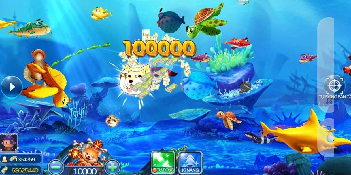 Game Bắn Cá Thu Hút Đông Đảo Người Chơi